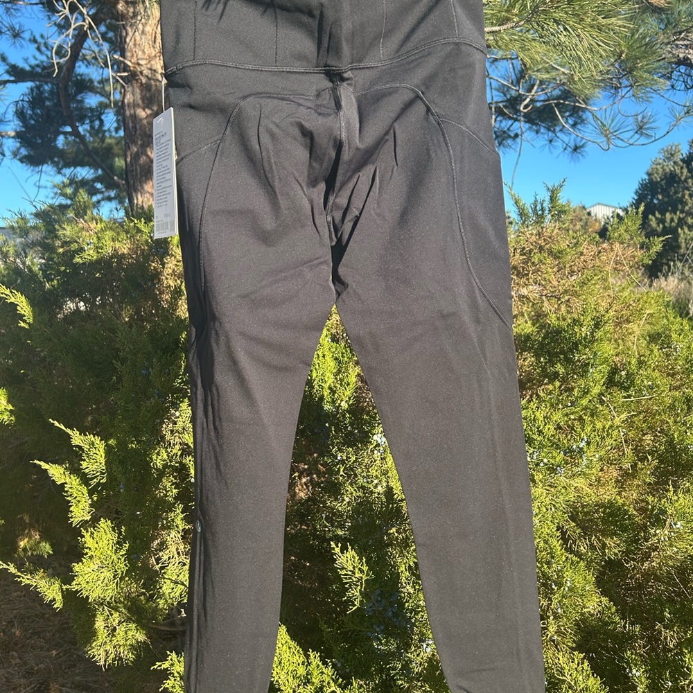 lululemon athletica Fast and Free black 25” Leggings
